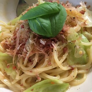 フライパンひとつで簡単キャベツパスタ